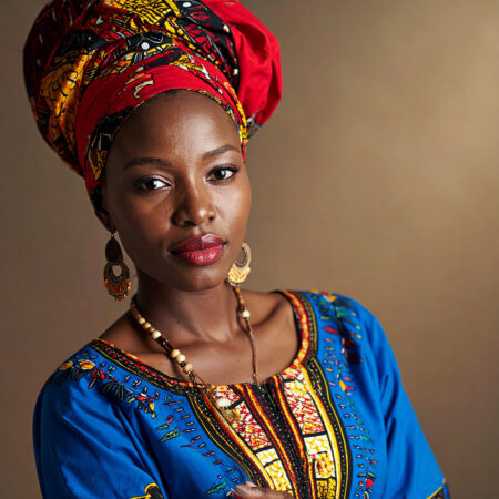 Tailored African attire